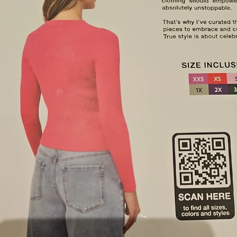 Women's Pink Long Sleeve Cardigan